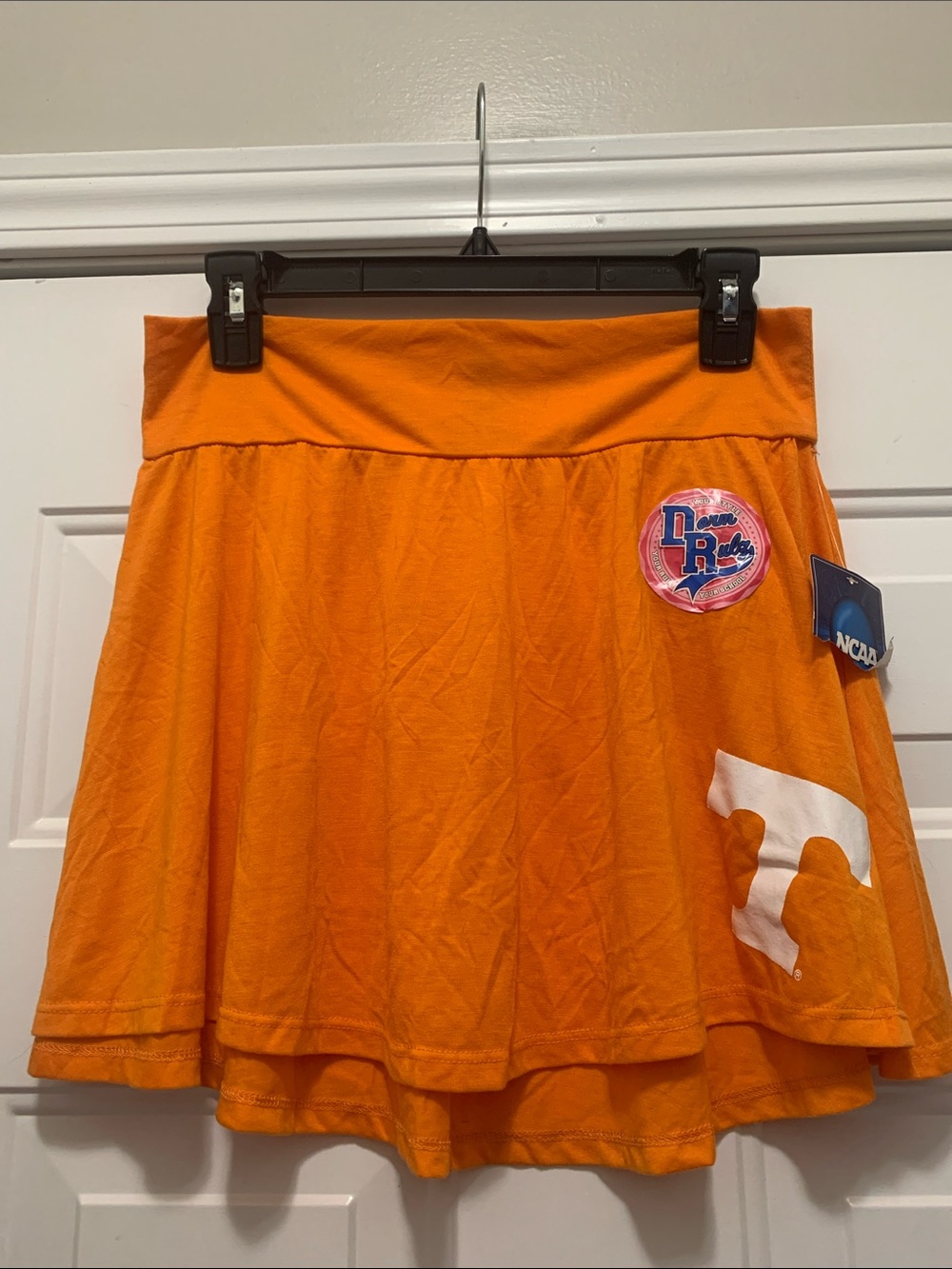 3/$15 NWT NCAA UT Knoxville Orange Collegiate Skater Skirt Size Large